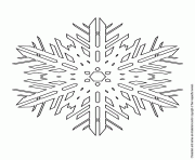 huge snowflake