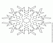 snowflake outline