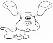 Printable blues the dog 4eaa coloring pages