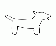 dog stencil 68