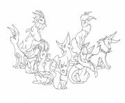 pokemon eevee evolutions mega