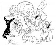 Pokemon Eevee Evolutions