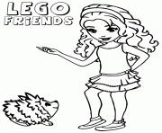 lego friends hello animal