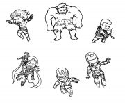 mini avengers marvel