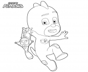 PJ Mask Coloring Pictures