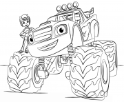 blaze monster truck for kids