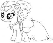 Printable pinkie pie my little pony coloring pages