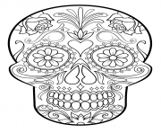 sugar skull 3 calavera