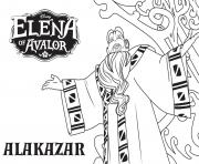 Printable Elena Avalor Alakazar Disney princess coloring pages