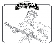 Elena and the Secret of Avalor Coloring Page