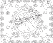 Printable Princess Elena of Avalor disney princess coloring pages