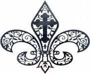 Fleur de lis ventage by ALT