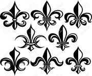 Fleur De Lis New Orleans Stock Vector