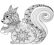 squirrel zentangle adults_1