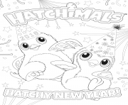 Hatchimals Happy New Year 2018