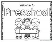 back to school preschool