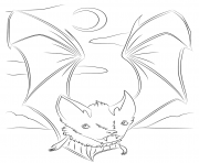 cute vampire bat halloweens