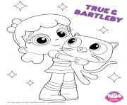 Printable True Bartleby Rainbow Kingdom coloring pages