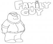 Family Guy Peter Griffin Cartoon