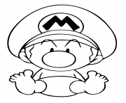 baby mario cute