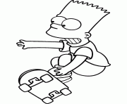 bart the simpsons cartoon