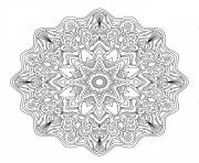 mandala adult abstract art therapy