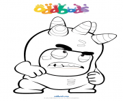 oddbods angry