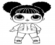 Printable lol doll hoops mvp 1 coloring pages