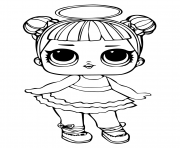 Printable lol doll sugar coloring pages