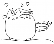 kawaii cat unicorn