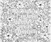 do what makes you happy