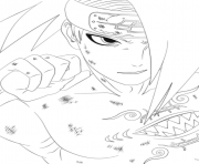 Printable deidara coloring pages