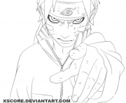 Printable naruto uzumaki 652 coloring pages