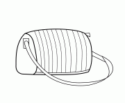 Printable fashion bag 03 coloring pages