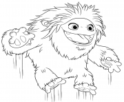 abominable yeti jumping