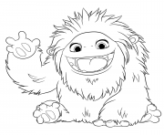 abominable yeti kids animation