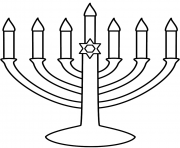 Menorah Printables