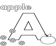 a is for apple