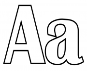 letter a