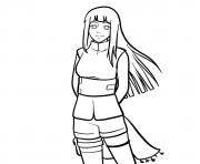 Printable Hinata coloring pages