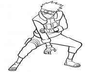 Printable Kakashi Hatake coloring pages