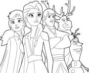 frozen 2 with anna elsa kristoff sven olaf adventure