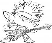 trolls 2 queen barb guitar rock