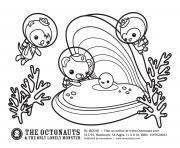 Printable the octonauts find a happy pearl octonauts coloring pages