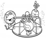 Printable les octonauts ont du plaisir au parc coloring pages