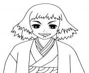 Printable Susamaru Kimetsu no Yaib coloring pages