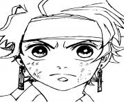 Printable Tangiro Komado Kimetsu no Yaib coloring pages