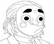 Printable Kanamori Kimetsu no Yaib coloring pages