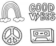 aesthetics good vibes peace 1