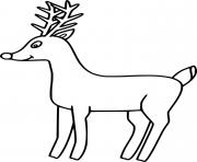 Simple Cute Deer